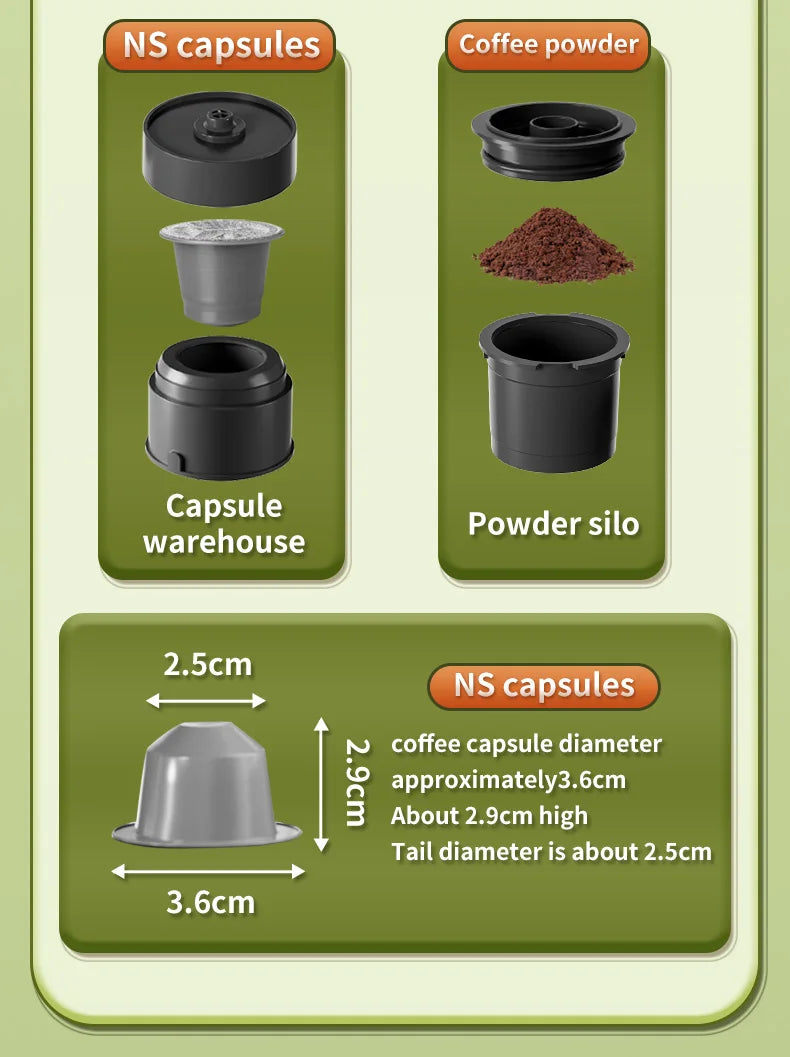 Wireless Capsule Coffee Machine