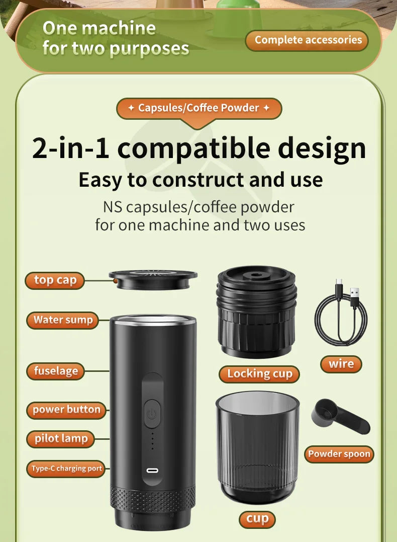 Wireless Capsule Coffee Machine