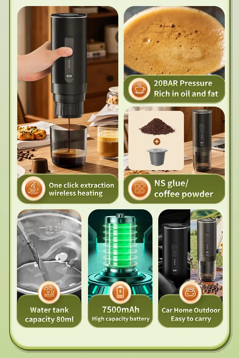 Wireless Capsule Coffee Machine