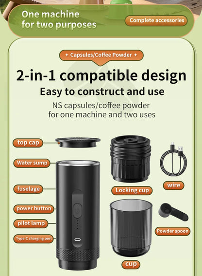 Wireless Capsule Coffee Machine